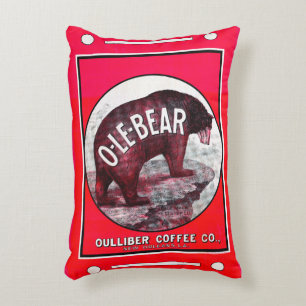 O-Le-Bear-Kaffee Dekokissen