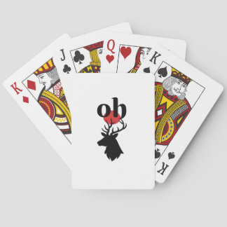 O Lieber O Lieber Rote Künstlerische Ausdrucksform Spielkarten