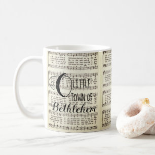O Little Town of Bethlehem Kaffeetasse