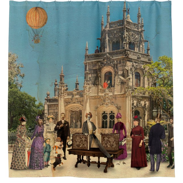 O Mago da Regaleira Duschvorhang (Vorderseite)