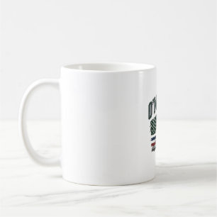 O’Merica Vintage-Flag-Shirt-Design mit Absicht bes Kaffeetasse