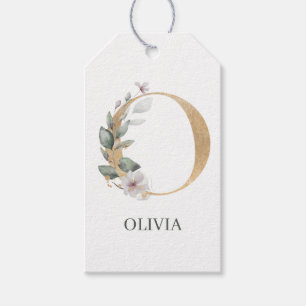 O Monogram Personalisierte Geschenktasten Geschenkanhänger
