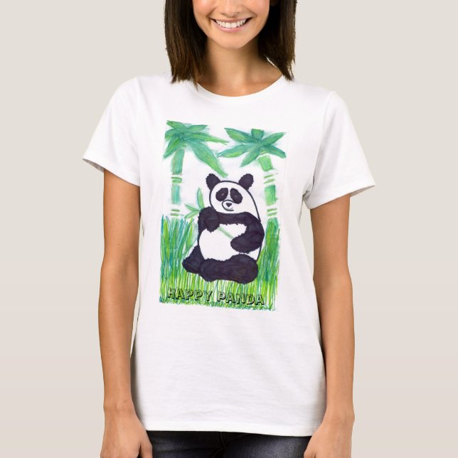 O.O. Happy Panda T - Shirt (Vorderseite)