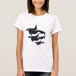 O.orca-fond transparent T-Shirt