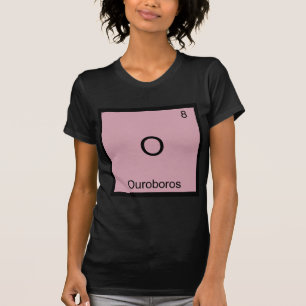 O - Ouroboros Lustiges Chemie-Element-Symbol-T-Shi T-Shirt