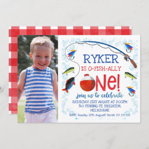 O-poisson-allié une invitation d'anniversaire