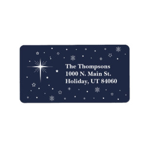 O' SAINT NUIT / Noël Retour Étiquettes