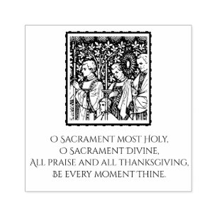O-Sakrament der meiste heilige Monstrance mit Gummistempel