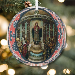 O Sapientia Ikone der Heiligen Weisheit Advent Ornament Aus Metall