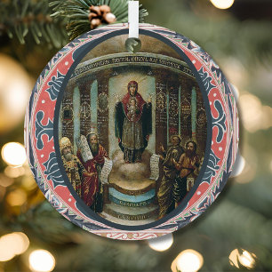 O Sapientia Ikone der Heiligen Weisheit Advent Ornament Aus Metall