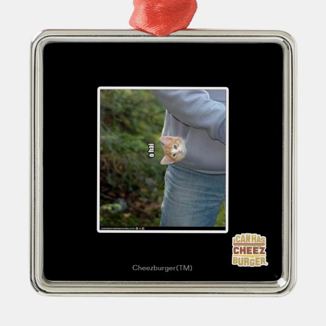 O-Shhai Silbernes Ornament (Vorne)