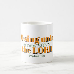 O singt dem HERRN Christlicher Becher Kaffeetasse