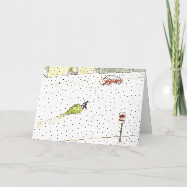 O Tannenbaum 2 Feiertagskarte (Vorderseite)