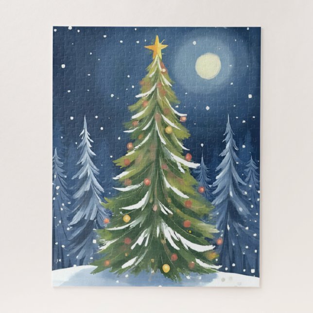 O Tannenbaum | Schneelandschaft Winterwunderland (Vertikal)