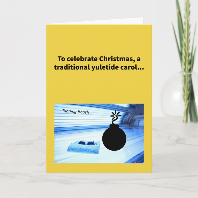 O Tannin' Bombe - Weihnachten Karte (Vorderseite)