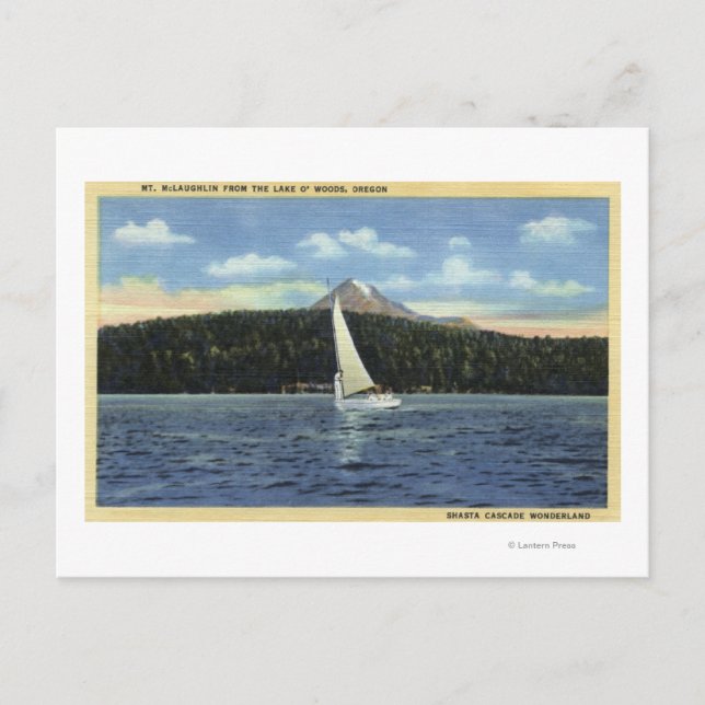 O' The Woods, Oregon Postkarte (Vorderseite)