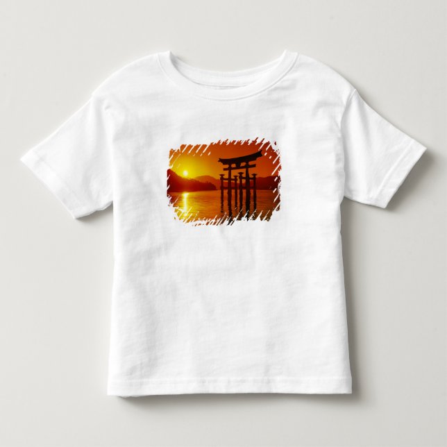 O-Torii Gate, Itsukushima-Schrein, Miyajima Kleinkind T-shirt (Vorderseite)