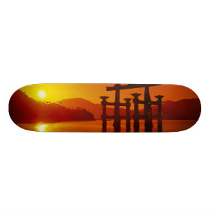 O-Torii Gate, Itsukushima-Schrein, Miyajima Skateboard