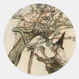 O Tree of Mine Runder Aufkleber