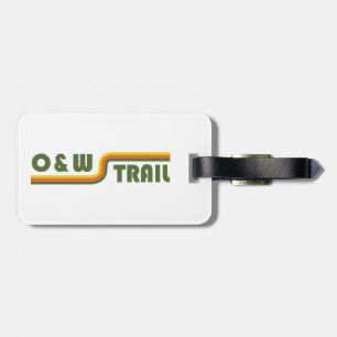 O&W-Bahnstrecke Gepäckanhänger