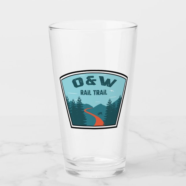 O&W Rail Trail Glas (Vorderseite)