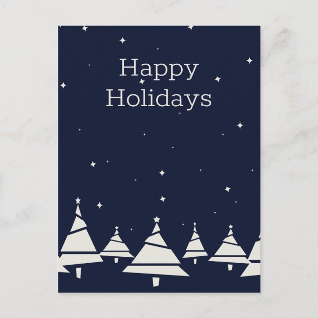 O' Weihnachtsbaum Postkarte (Vorderseite)
