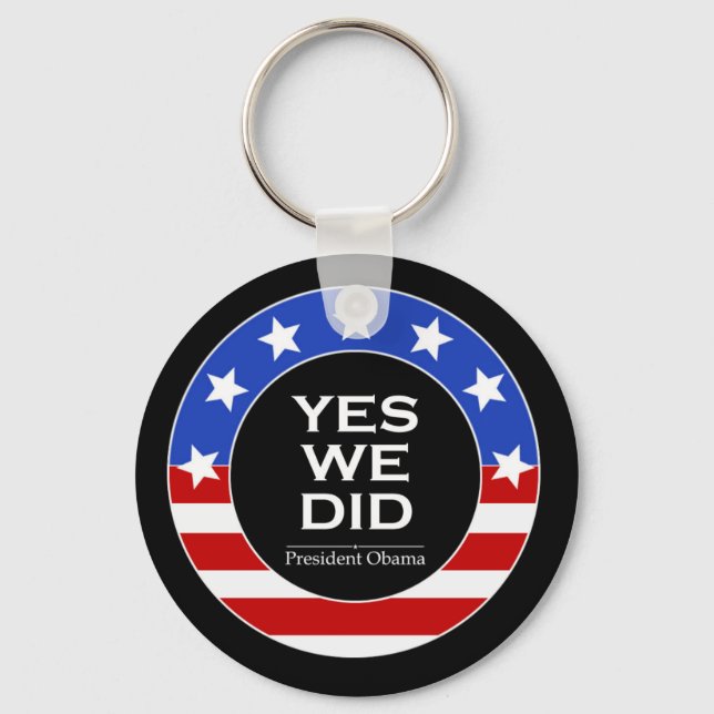O Yes We Did Stars - Keychain Schlüsselanhänger (Vorderseite)