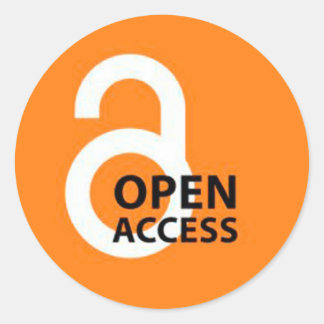 OA Advocacy-Aufkleber Runder Aufkleber