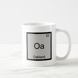 Oa - Oakland City Chemistry Element Symbol T - Shi Kaffeetasse