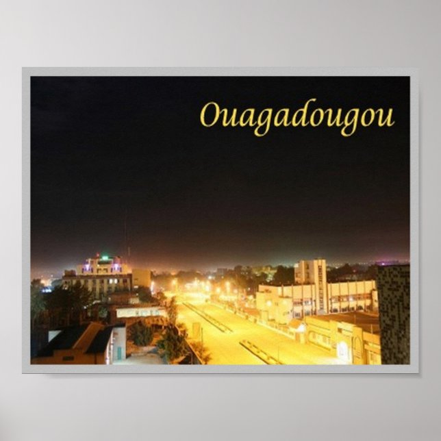 Oagadougou - poster (Vorne)