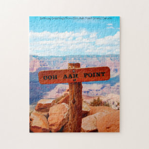 Oah Point Grand Canyon. Weihnachtsgrüße Ji