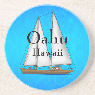 Oahu Hawaii Sandstein Untersetzer