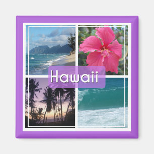 Oahu, Hawaii Seascape Magnet