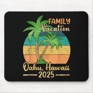 Oahu Hawaii Strand Familienurlaub 2025 Sommer Mousepad