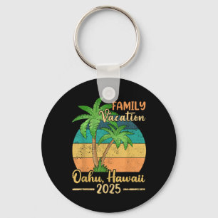 Oahu Hawaii Strand Familienurlaub 2025 Sommer  Schlüsselanhänger