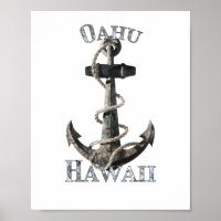 Oahu Hawaii Vacation Nautical Anchor Sailing