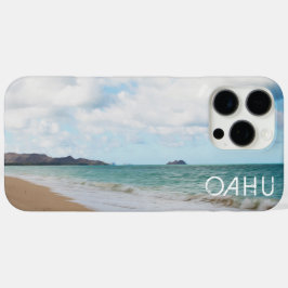 Oahu Hawaii Waves & Beach Oil Paint Digital Art iPhone 16 Pro Max Hülle