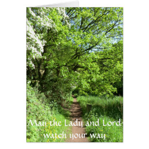 Oak and May Pathway Wiccancard