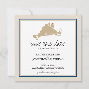 Oak Bluffs Martha's Vineyard   SAVE THE DATE