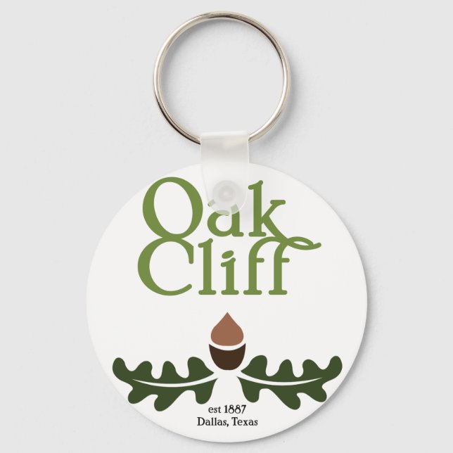 Oak Cliff Historic Schlüsselanhänger (Vorderseite)