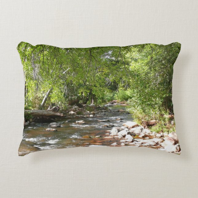 Oak Creek II in Sedona Arizona Naturfotografie Dekokissen (Vorderseite)