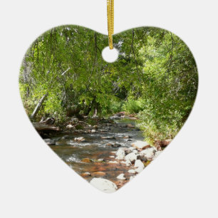 Oak Creek II in Sedona Arizona Naturfotografie Keramikornament