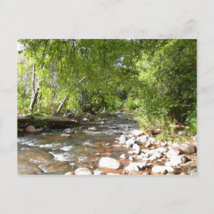Oak Creek II in Sedona Arizona Naturfotografie Postkarte
