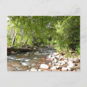 Oak Creek II in Sedona Arizona Naturfotografie Postkarte