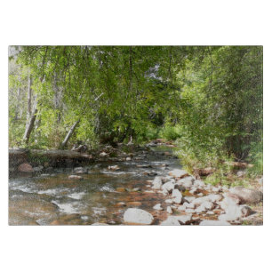 Oak Creek II in Sedona Arizona Naturfotografie Schneidebrett