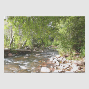 Oak Creek II in Sedona Arizona Naturfotografie Seidenpapier