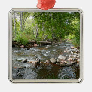 Oak Creek und Mallard Encks Naturfotografie Ornament Aus Metall