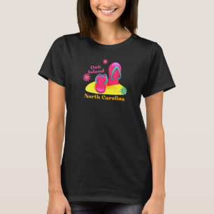 Oak Island Nc Sommerurlaub Sandals T-Shirt