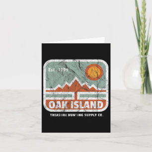 Oak Island Schatzsuche Versorgung Vintage 1795 Kar Karte