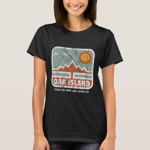Oak Island Schatzsuche Versorgung Vintage 1795 Kar T-Shirt